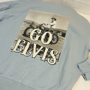 SCOTCH & SODA Elvis Collab Relax Fit Hoodie Size Large Go Elvis